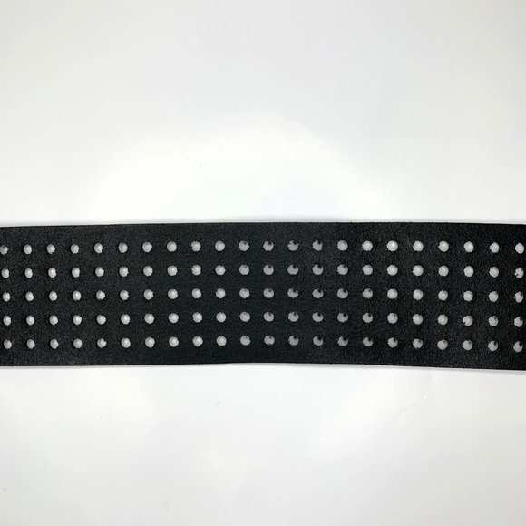 YSL Wide Rectangle Buckle Leather Corset Belt 34 - Picture 9 of 10